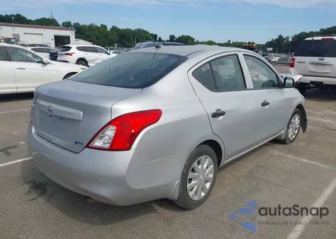 2012 Nissan Versa 1.6 S из США, поврежденный, VIN 3N1CN7AP9CL843286